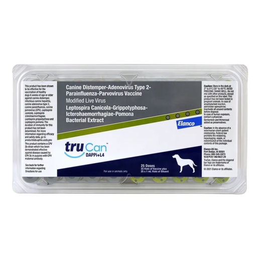 Trucan Dappi+L4 (Formerly Duramune Max 5/4L) - Comprehensive Dog Vaccine
