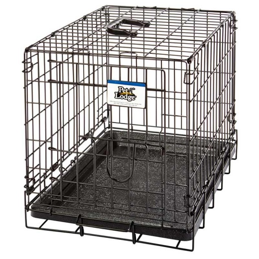 Single Door Wire Dog Crate - Pet Lodge