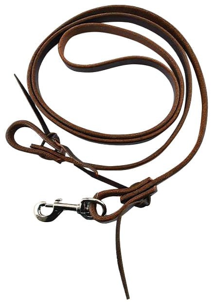 Berlin Leather Heavy Oiled Roping Rein