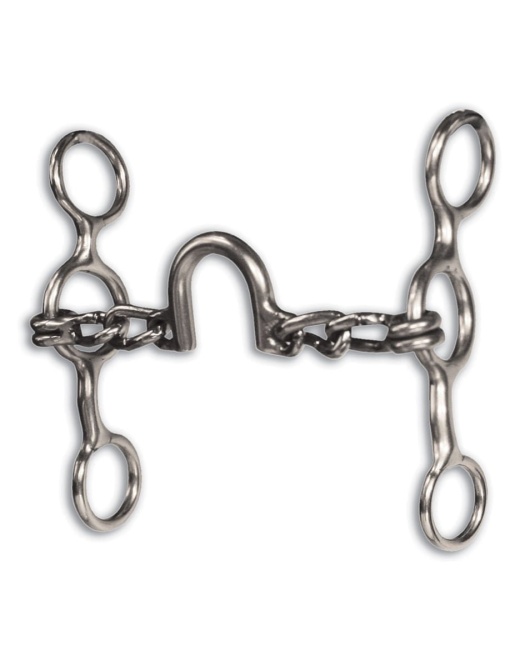 Equisential Performance Short Shank Bit-Ported Chain