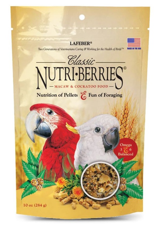 Lafeber Classic Macaw Nutri-Berries - 10 Oz Bag