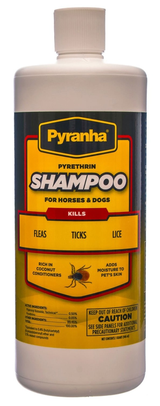 Pyranha Pyrethrin Shampoo - 32 Oz