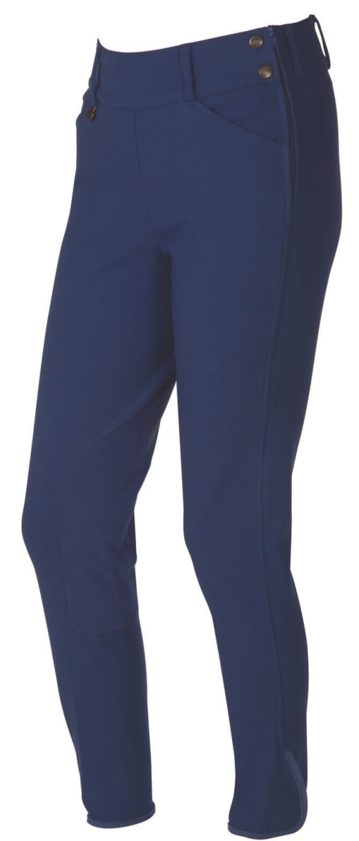 On Course Pytchley Euro Seat Side Zip Breeches, Mid Rise