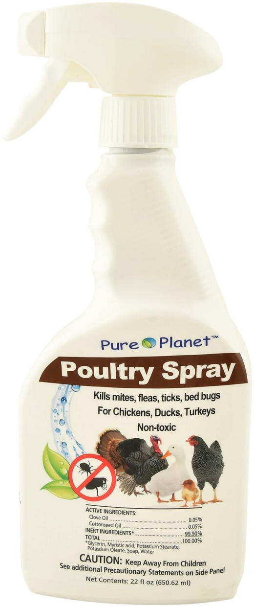 Davis Pure Planet Poultry Spray RTU - Natural Pest Control for Your Pets