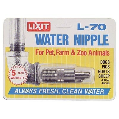 Lixit Water Nipple Valve - Single L-70 Nipple Valve for Efficient Water Access