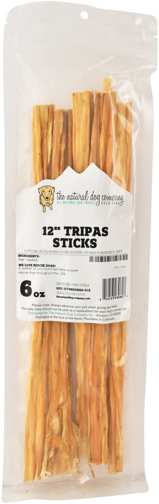 6" Beef Tripas Sticks
