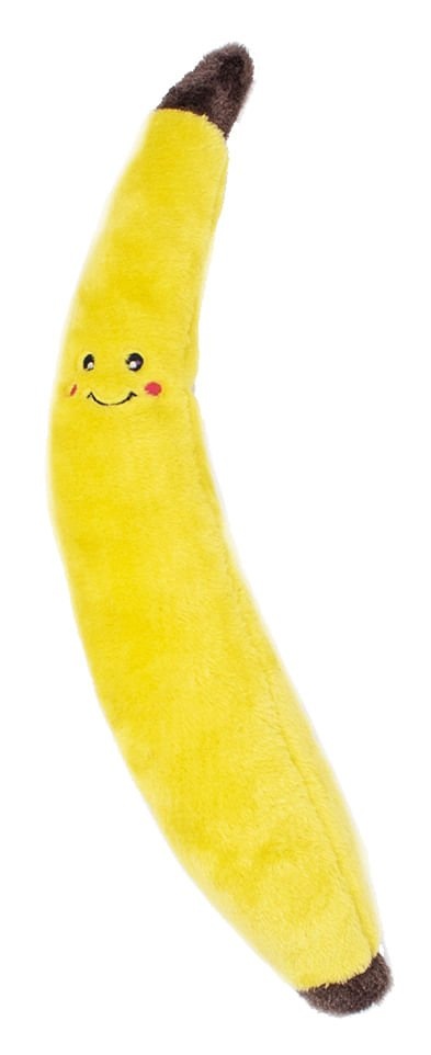 Zippy Paws Jigglerz - Fruits and Veggies Themed Plush Collection