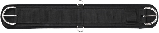 Mustang Straight Western Cinch, Black