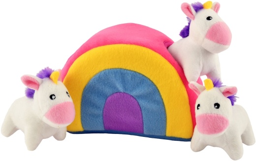 Zippy Paws Unicorns In Rainbow Burrow