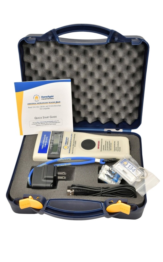 Homeagain Pet Recovery System (Scanner & Pet Microchip) Universal Worldscan Reader Plus