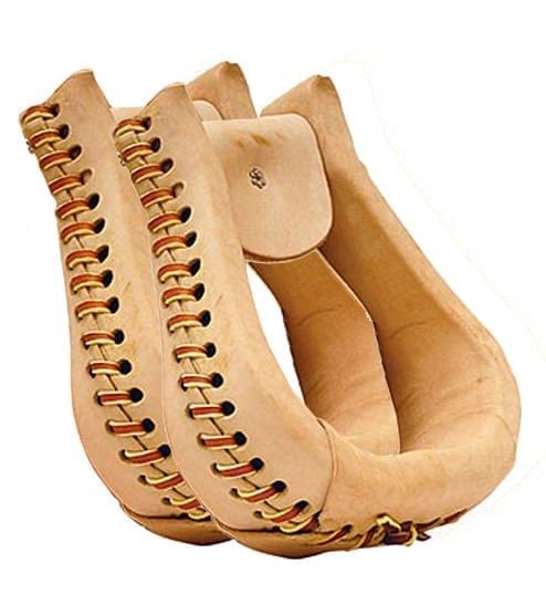 Leather Bell Bottom Stirrups - J & S Stirrup