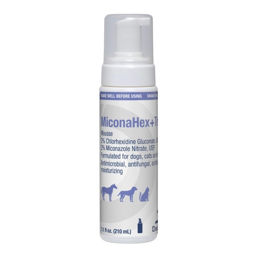 MiconaHex+Triz Mousse, 7.1 Oz - Pet Skin and Coat Solution