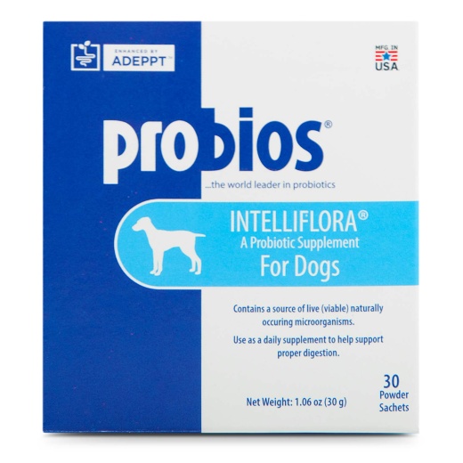Probios Intelliflora Probiotic Supplement For Dogs, 30 Pack