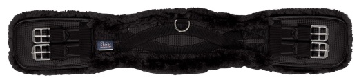 Shires Performance SupaFleece Dressage Girth Black