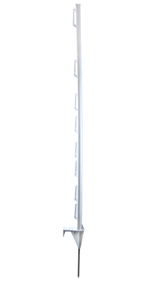 Dare 48" Step-In Poly Posts, #2400 - Black / 50 Pack