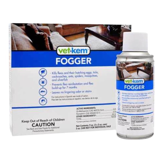 Vet-Kem Fogger, 3 (3 Oz Cans) - 3 X 3Oz