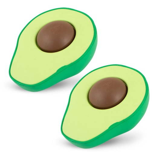 Jeffers Natural Rubber Floating Dog Toy For Medium-Chewers With Vanilla Scent Avocado / Medium / 2