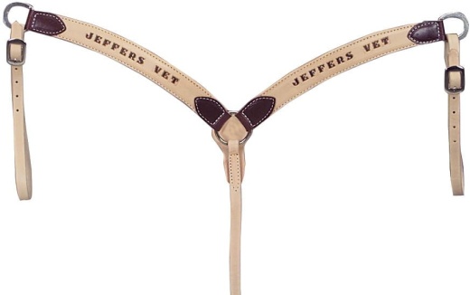 Supreme Personalized Leather Breast Collar