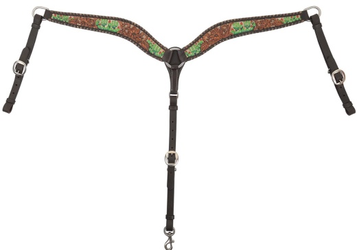 Circle Y Cactus Country Breast Collar