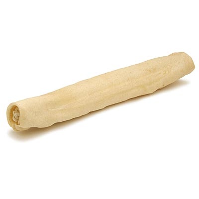 Clear Basted Beefhide Chews, 10"L - Beef