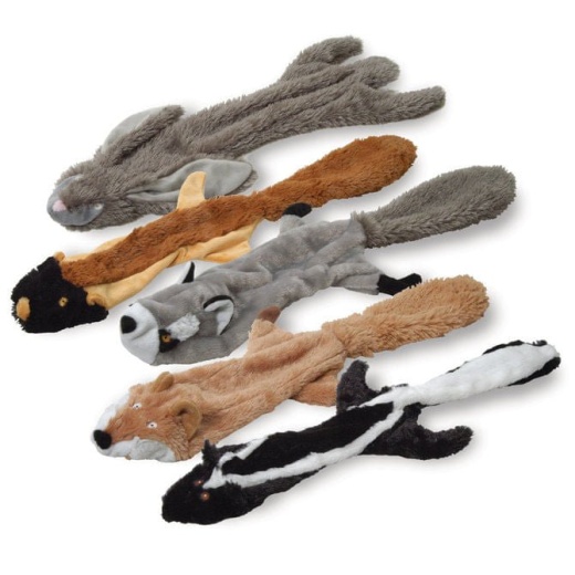 Jeffers Thinnies, 5-Pk Plush Dog Toys