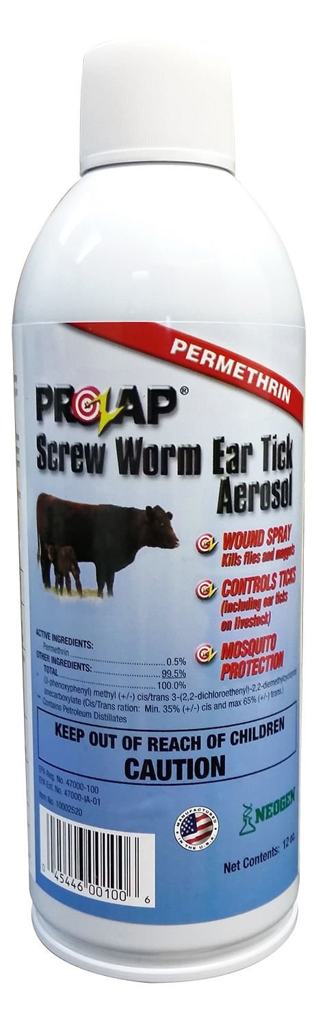 Prozap Screw Worm Aerosol, 12 Oz