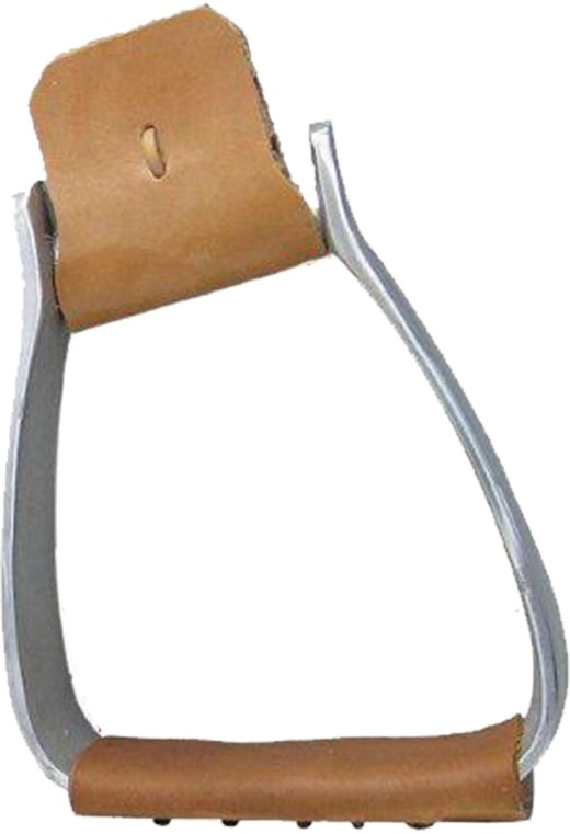 Oxbow Tack Slanted Aluminum Roper Stirrups