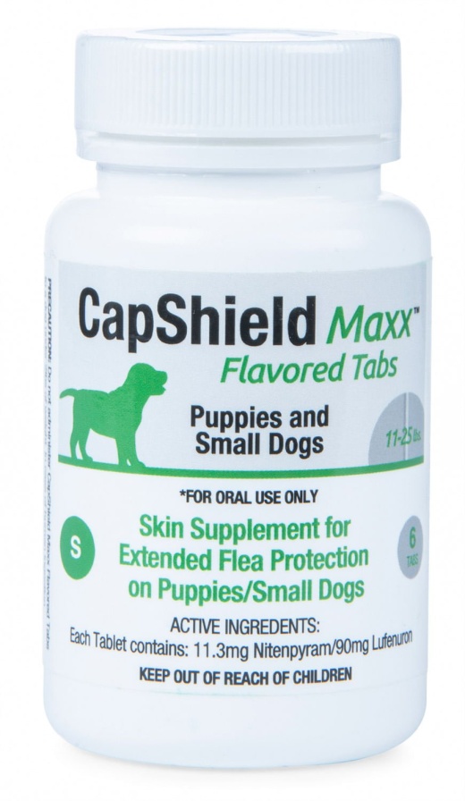 CapShield Maxx Flavored Tabs for Dogs - Effective Flea Prevention Made Easy