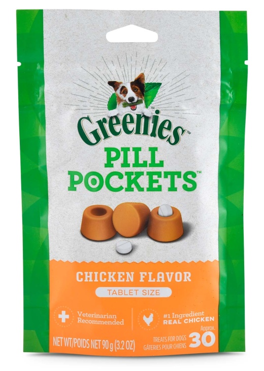Greenies Pill Pockets For Tablets, 30 Count