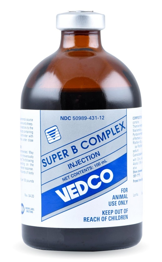 Super B Complex by Vedco - Buy Online for Cattle, Swine, and Sheep Health