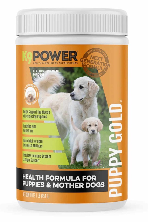 K9 Power Puppy Gold Health Formula For Puppies & Mother Dogs - 1 Lb