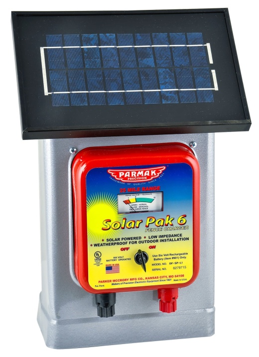 Parmak Solar-Pak 6: Reliable Solar-Powered Electric Fence Charger