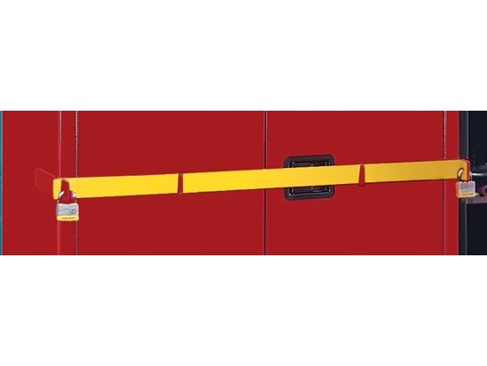 Replacement Security Bar For 45 Gal High Security Safety Cabinet, Yellow