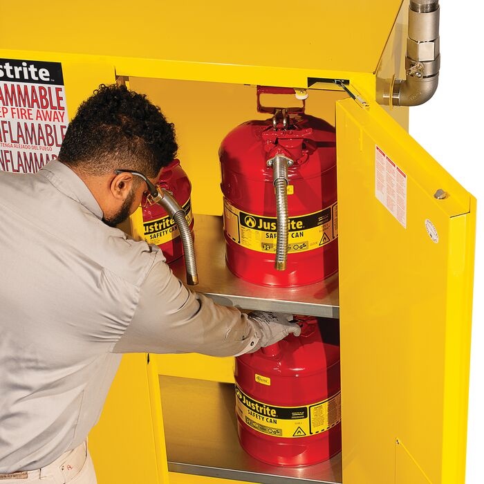 Thermally-Actuated Damper For Venting Cabinets, 2" Connection, Safe-T-Vent™
