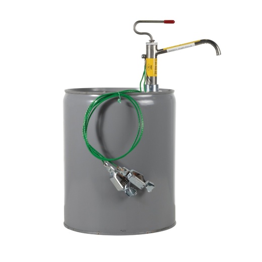 Stainless Steel Piston Safety Drum Pump For 5 Gallon Pails With Flash Arrester