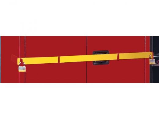 Replacement Security Bar for 45 Gal High Security Safety Cabinet, Yellow