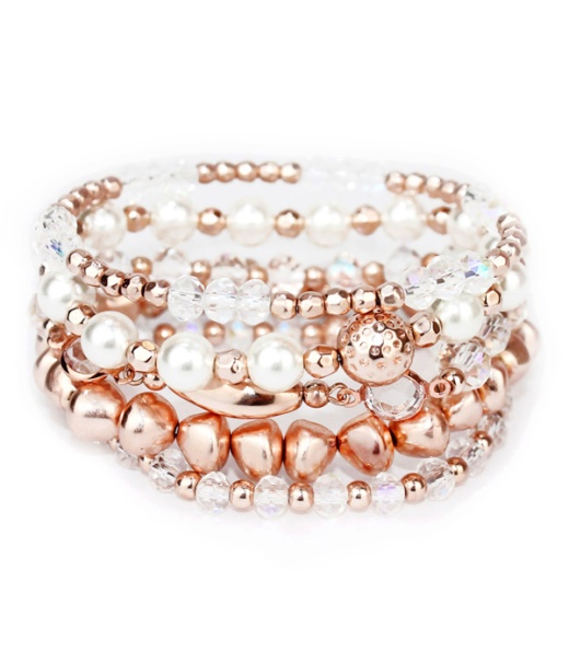 Wholesale Multi Stone Mix Bracelet Set