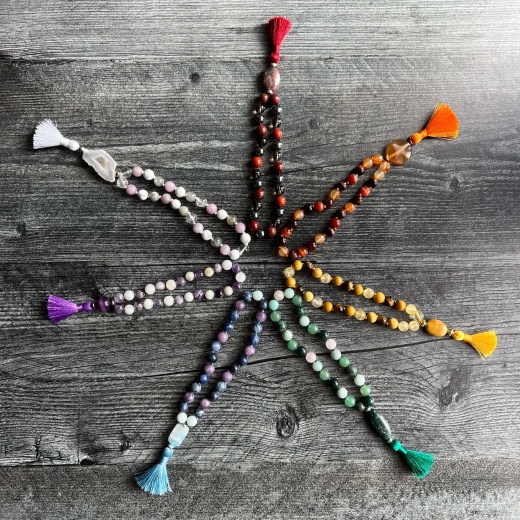 Solar Plexus Chakra Mala Bracelet