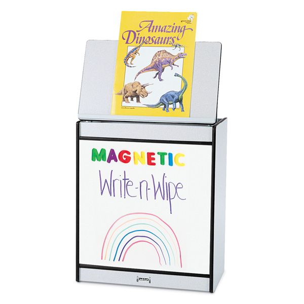 Rainbow Accents® Big Book Easel - Magnetic Write-N-Wipe - Purple
