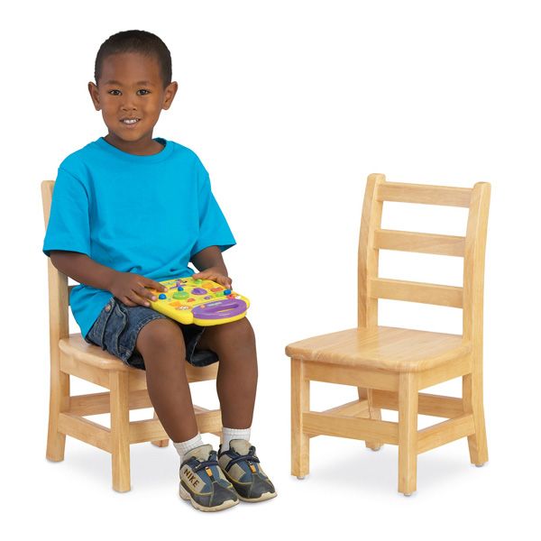 Jonti-Craft® Kydz Ladderback Chair Pair - 14" Height