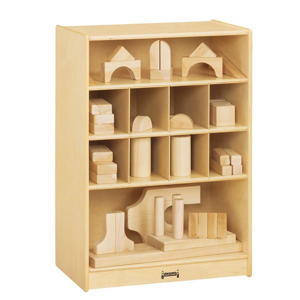 Jonti-Craft® Mobile Block Shelf