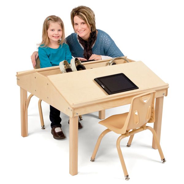 Jonti-Craft® Quad Tablet And Reading Table - 20.5" High