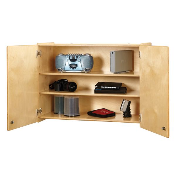 Jonti-Craft® Lockable Wall Cabinet