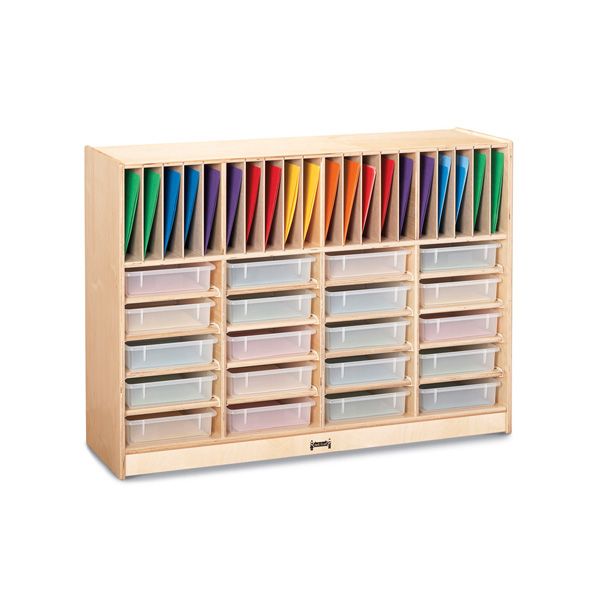 Jonti-Craft® Homework Station - With Clear Paper-Trays