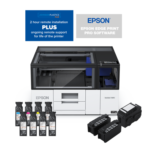Epson Surecolor V1070 Desktop Uv Dtf Flatbed Printer