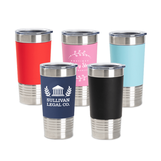 20Oz Stainless Steel Tumblers With Removable Silicone Sleeve