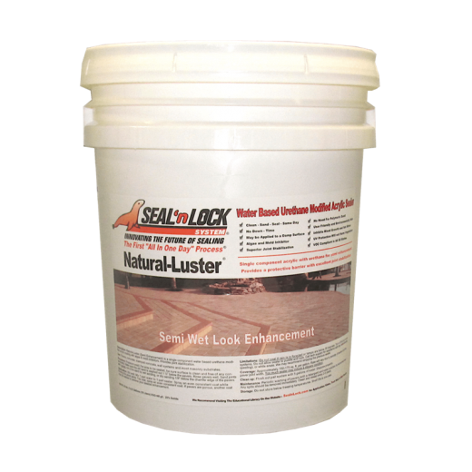 Natural Luster 5 Gallon Pail - Seal N Lock
