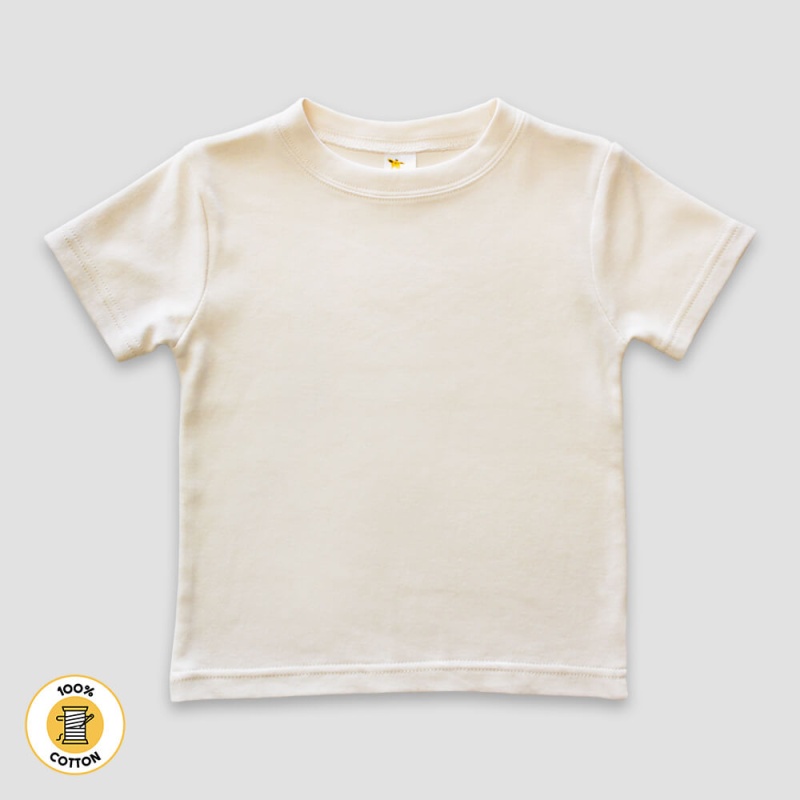 Baby Crew Neck T-Shirts - Premium 100% Cotton