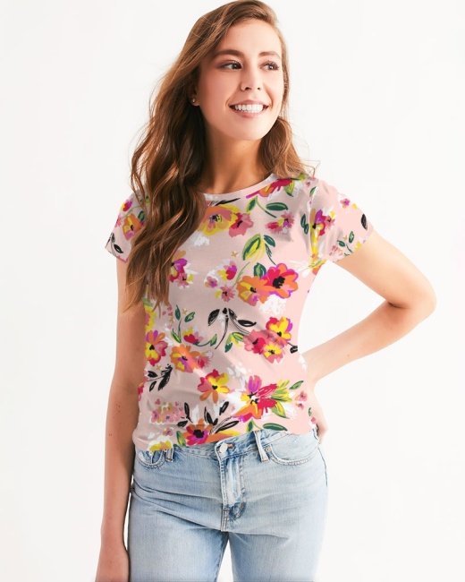 Women's Tee Happy Floral