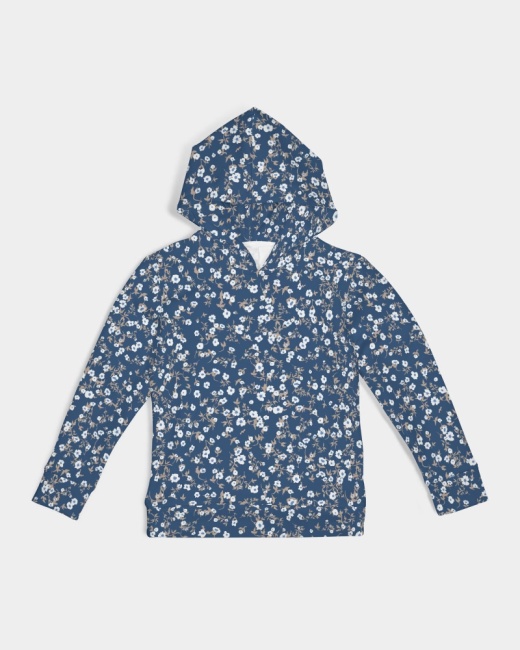 Kids Hoodie Navy Liberty Floral